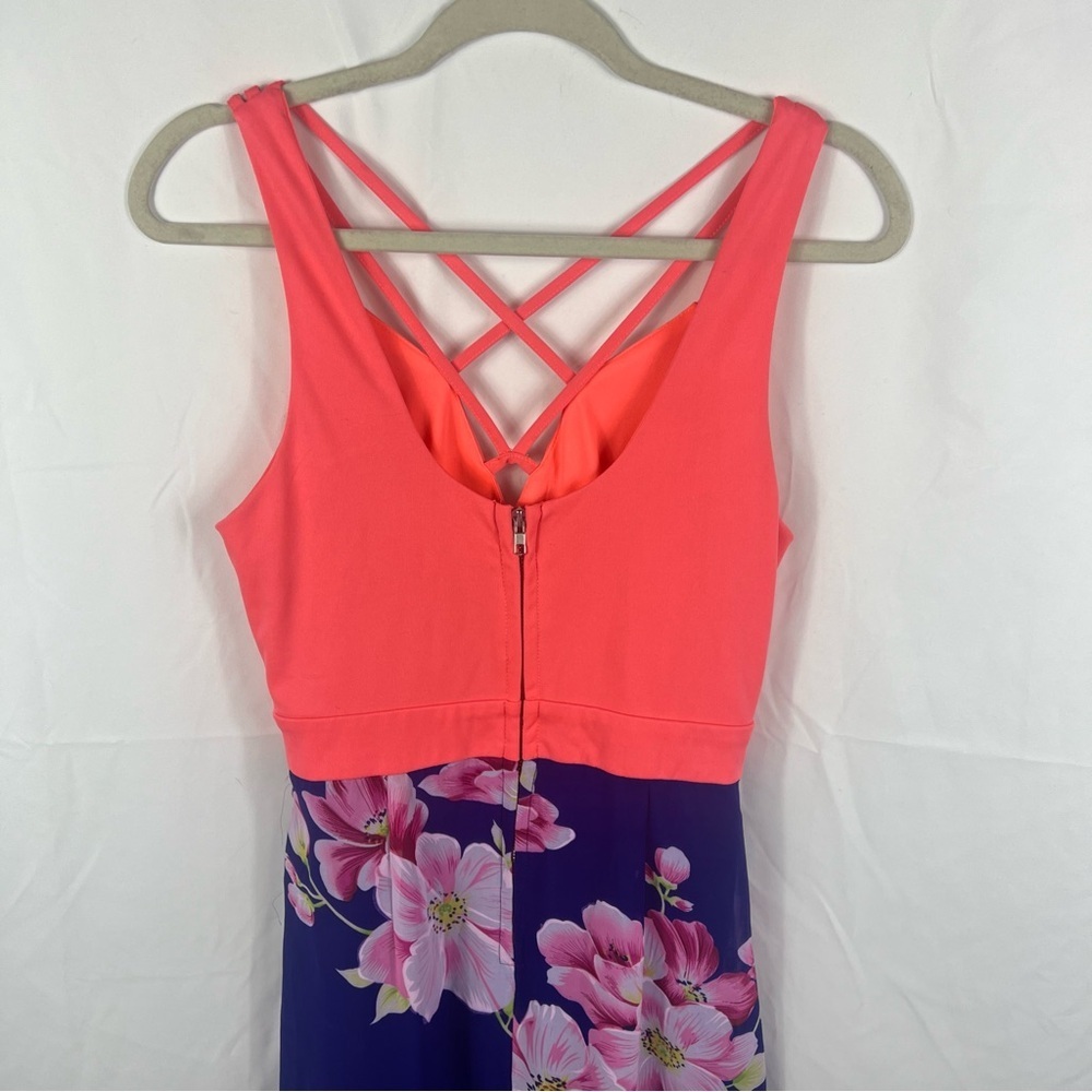 Vibrant Floral Maxi Dress - Picture 9 of 10